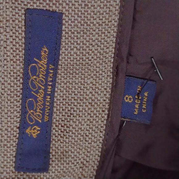 Brooks Brothers Women's Brown Skirt Size 8 - Picture 5 of 6